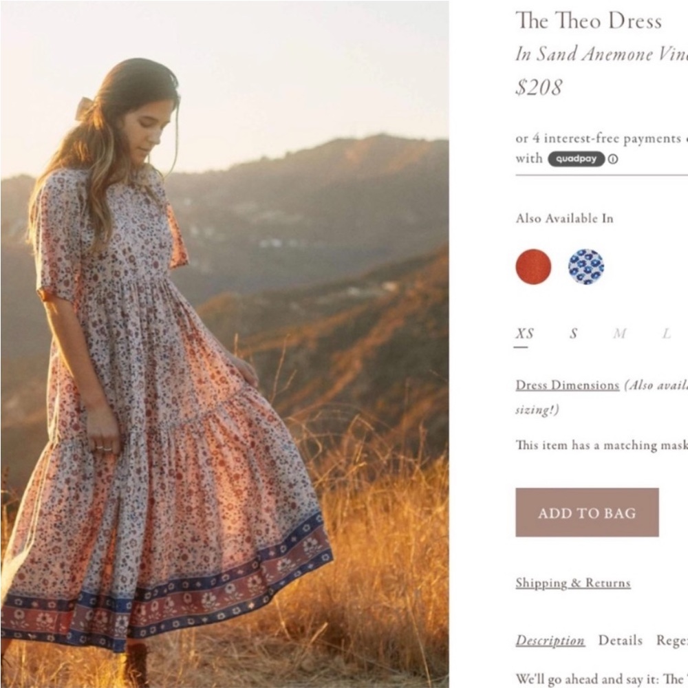 Christy Dawn Theo Dress